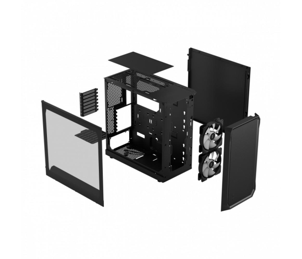 Fractal Design Focus 2 RGB Black TG Clear Tint - 1065385 - zdjęcie 12